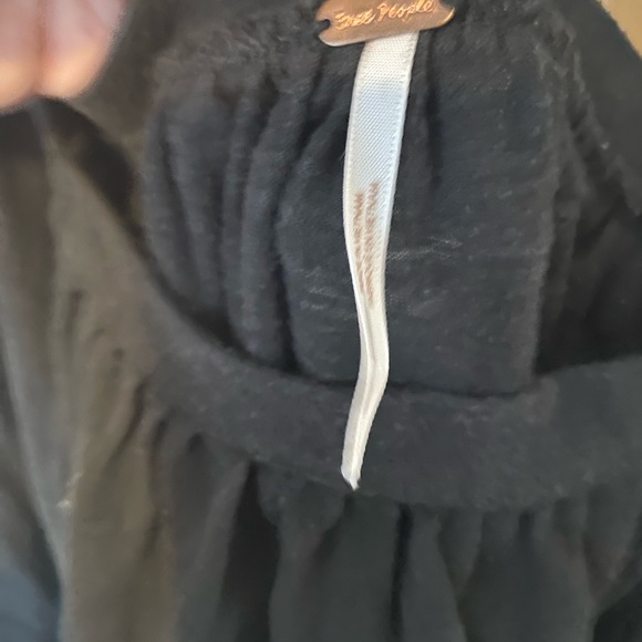 Free People Cropped Shirt - Picture 2 of 6